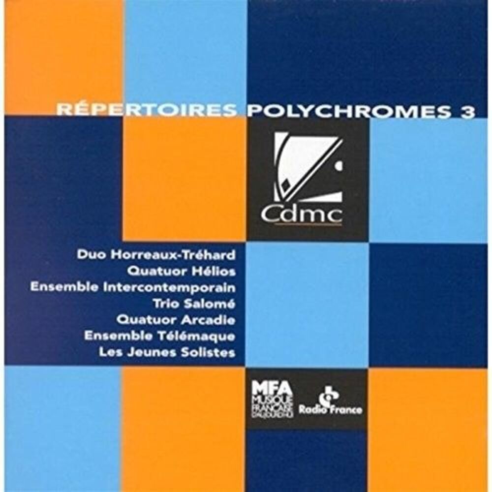 Various Artists - Repertoires Polychromes 3   CD